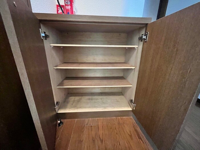 サンビレッジの靴箱