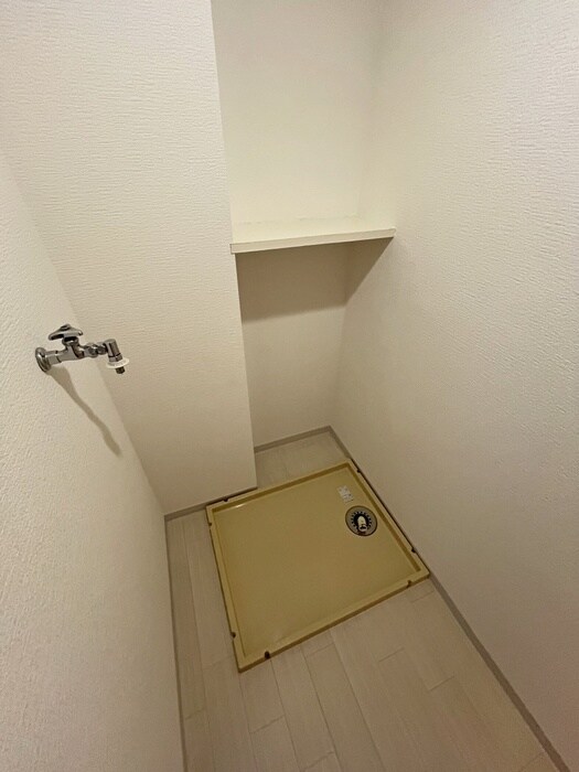 サンビレッジの洗濯機置場