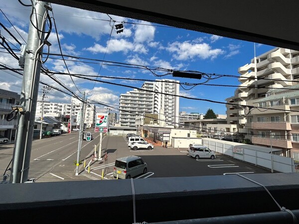 室内からの展望