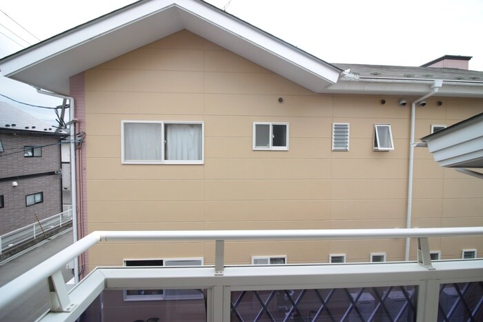 シティ郡山Ｃの室内からの展望