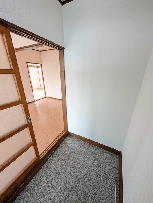 コーポラスABEⅡの玄関