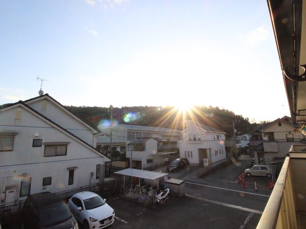 室内からの展望