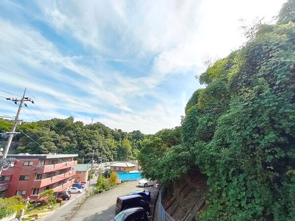 室内からの展望
