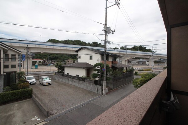 室内からの展望