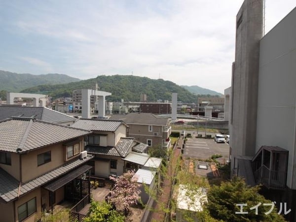 室内からの展望