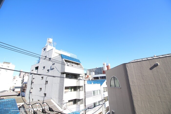 ベルクーレ堺町の室内からの展望