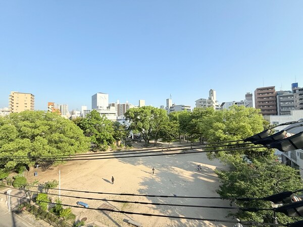 室内からの展望