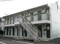 グリューネＡ棟の外観写真