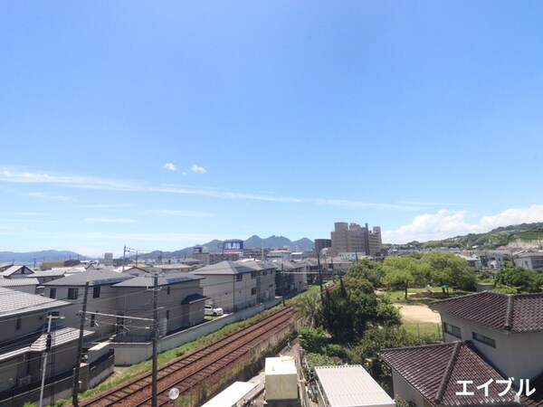 室内からの展望