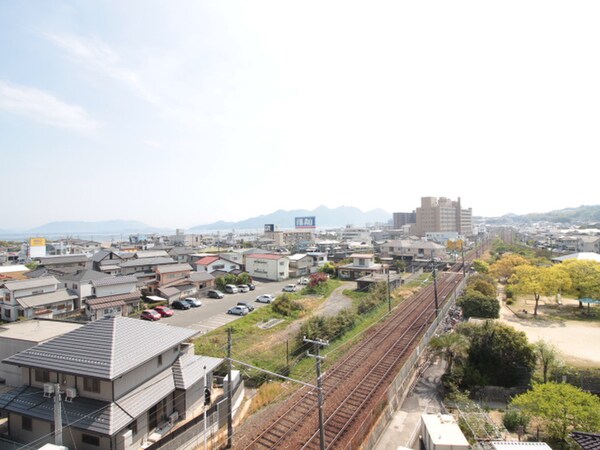 室内からの展望