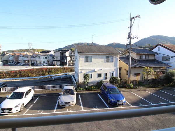 室内からの展望