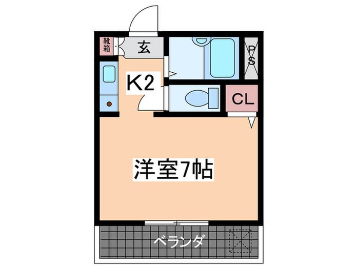 アスティーニ海田南の間取り図