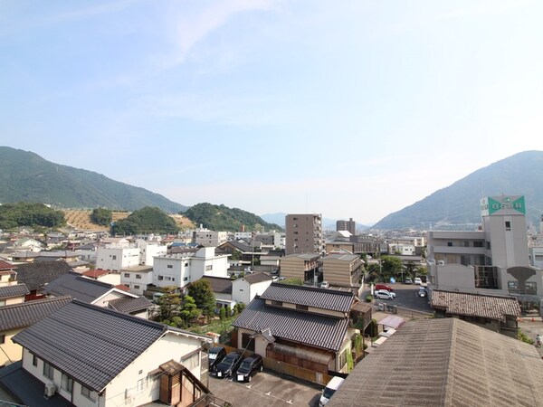室内からの展望