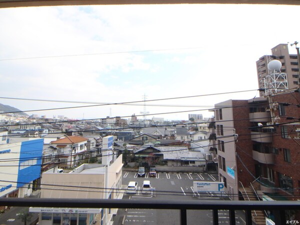 室内からの展望