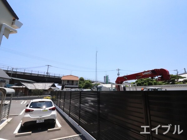 室内からの展望