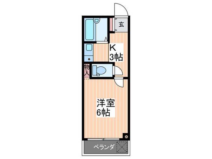 青木ビルの間取り図