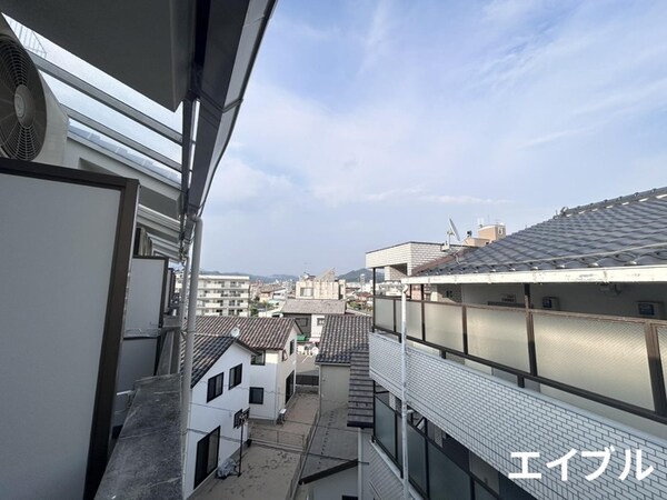 室内からの展望