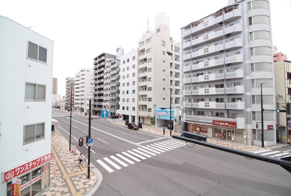 室内からの展望