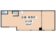 中広ミニモークの間取図