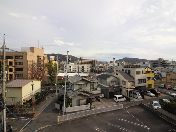 室内からの展望