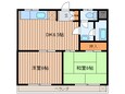 マンションシバタの間取図