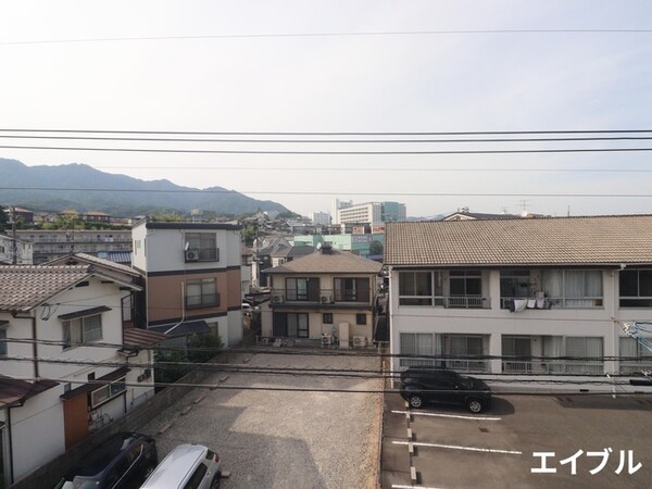 室内からの展望