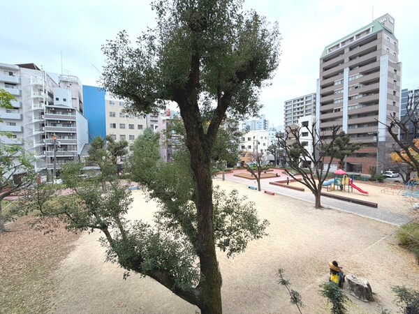 室内からの展望