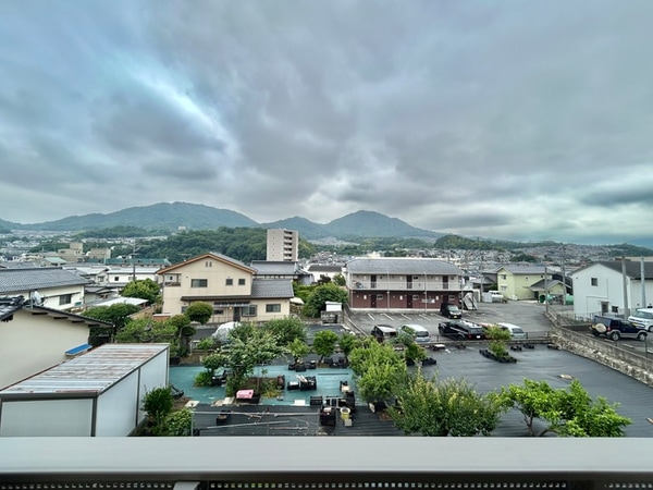 室内からの展望