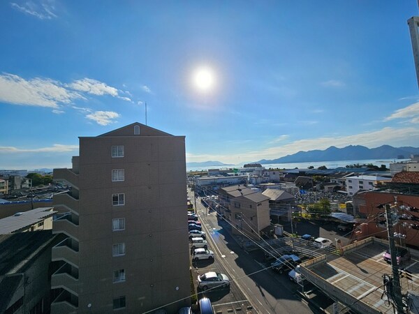 室内からの展望