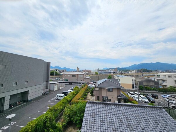 室内からの展望