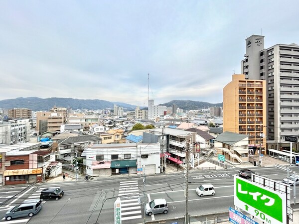 室内からの展望