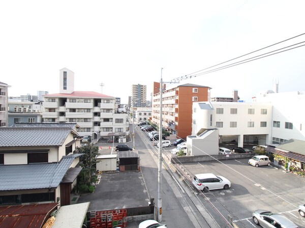 室内からの展望