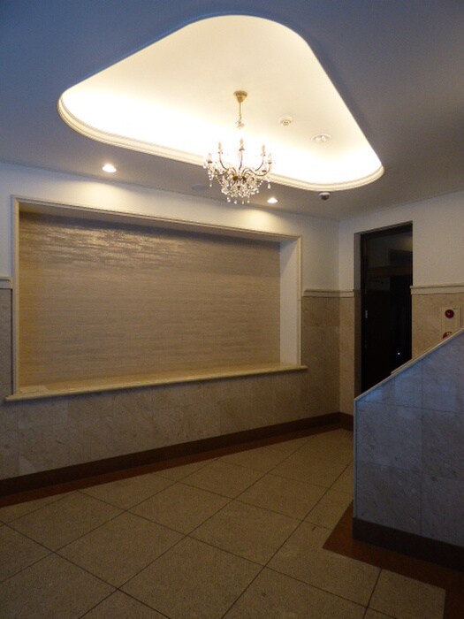 リバ－サイド大須賀のエントランス部分