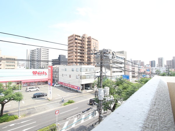 室内からの展望