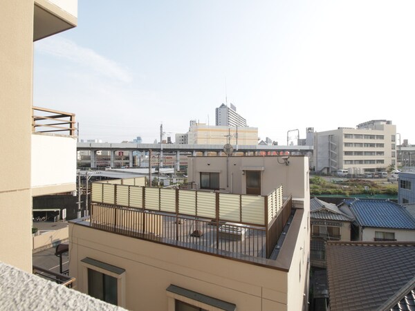 室内からの展望