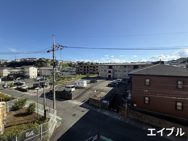 室内からの展望