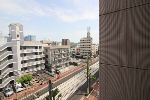 室内からの展望