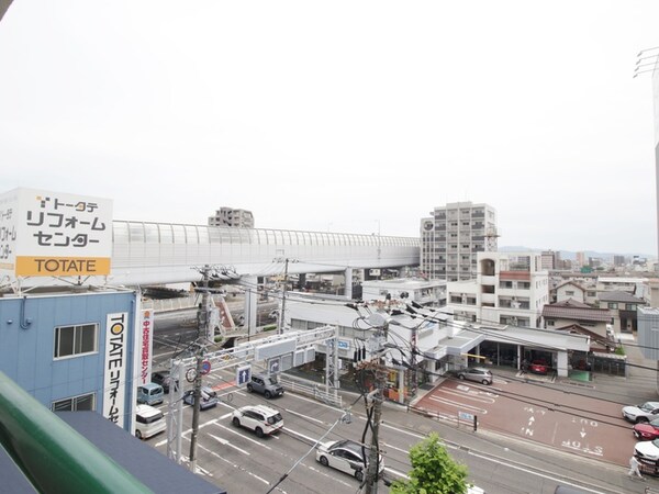 室内からの展望