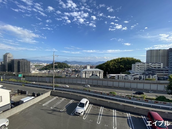 室内からの展望