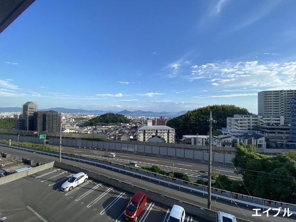 室内からの展望