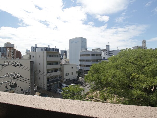 室内からの展望