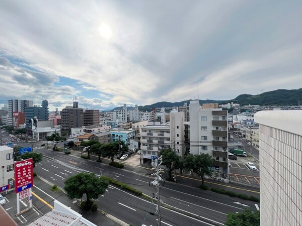 室内からの展望