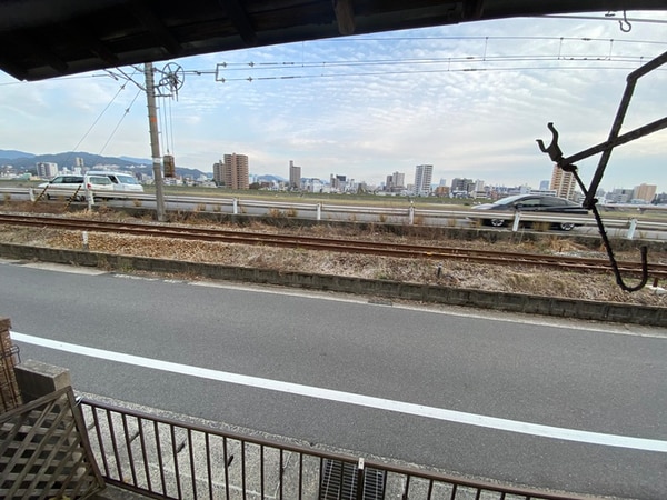 室内からの展望