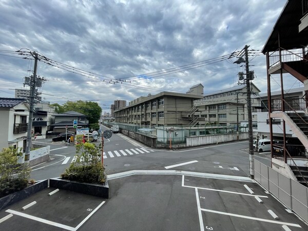 室内からの展望