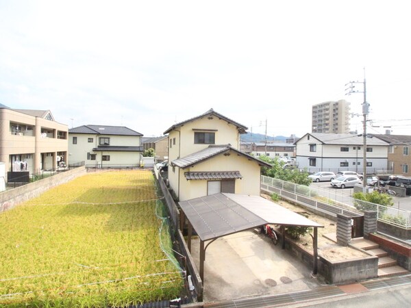 室内からの展望