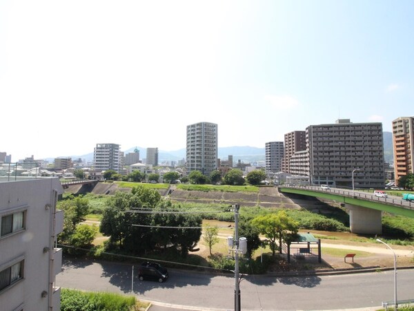 室内からの展望