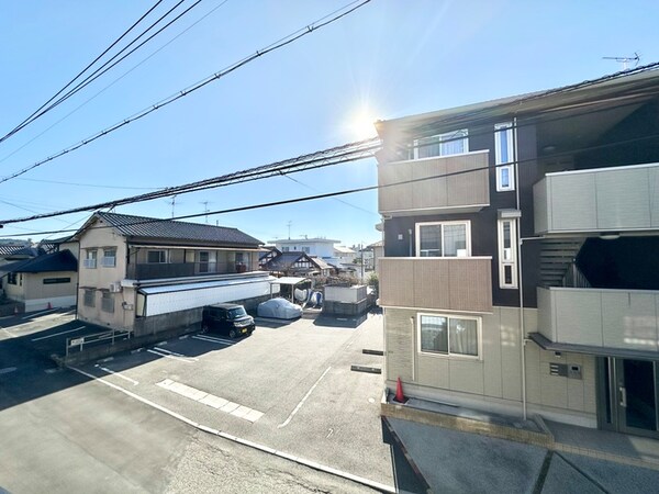 室内からの展望