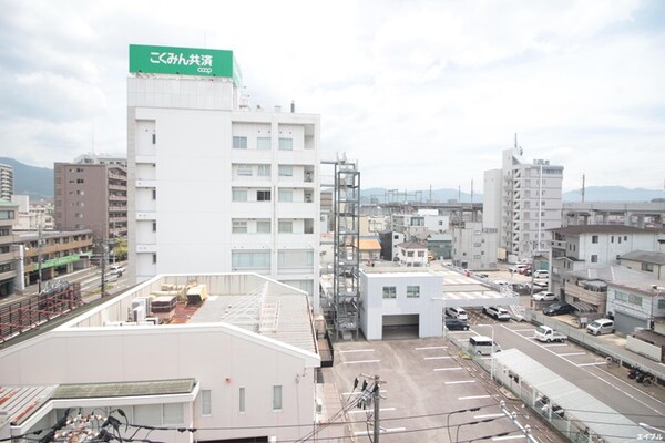 室内からの展望