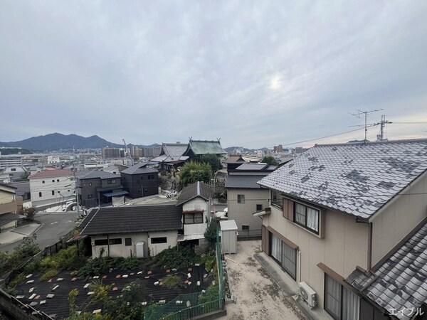 室内からの展望