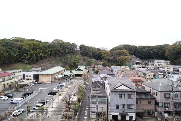 室内からの展望